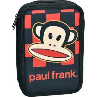 Paul Frank Party Fever Κασετίνα Διπλή Γεμάτη  20x14x4cm Gim 346-89100