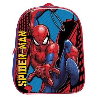 Spiderman Τσάντα Πλάτης Νηπίου 3d 31x26x11cm 1000EVA31-4237