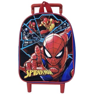 Spiderman Τσάντα Τρόλευ Νηπίου 29cm 1000ET28-4237