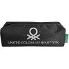 Benetton Κασετίνα Βαρελάκι Μαύρη 1015F-9306K