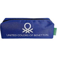 Benetton Κασετίνα Βαρελάκι Μπλε 1015F-9306B
