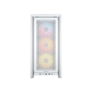Corsair Frame 4000D RS Gaming Midi Tower Computer Case with RGB Lighting White