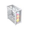 Corsair Frame 4000D RS Gaming Midi Tower Computer Case with RGB Lighting White