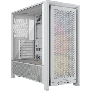 Corsair Frame 4000D RS Gaming Midi Tower Computer Case with RGB Lighting White