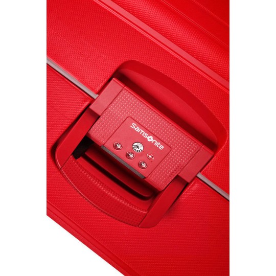 Samsonite S'Cure Spinner Βαλίτσα Ταξιδίου Small 55cm Red