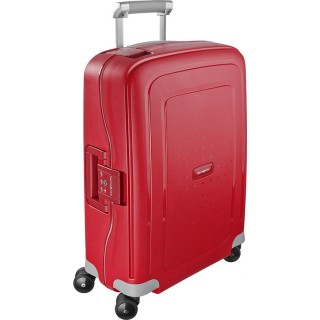 Samsonite S'Cure Spinner Βαλίτσα Ταξιδίου Small 55cm Red
