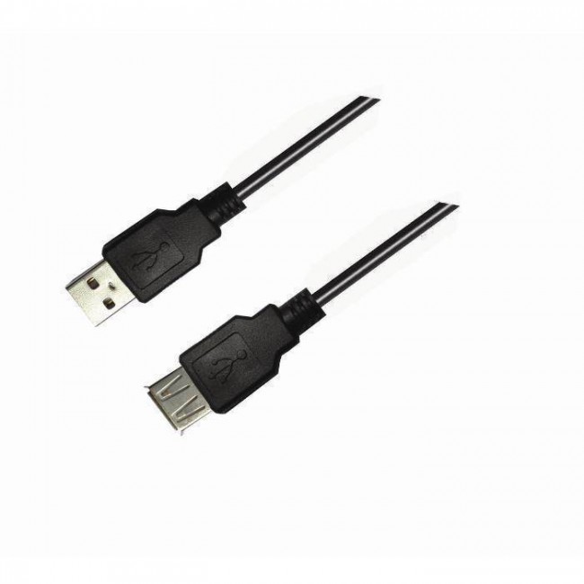 Aculine USB-001 Cable USB M/F 1,8m