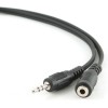Cablexpert stereo audio cable extension 1.5M (CCA-423) Black