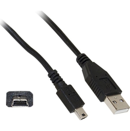 Aculine USB 2.0 to micro USB Cable Black 1.8m (USB-010)