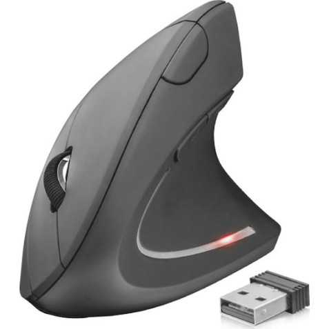 Trust - Verto Wireless Ergonomic Mouse (22879) Black Trust - Verto Wireless Ergonomic Mouse (22879) Black