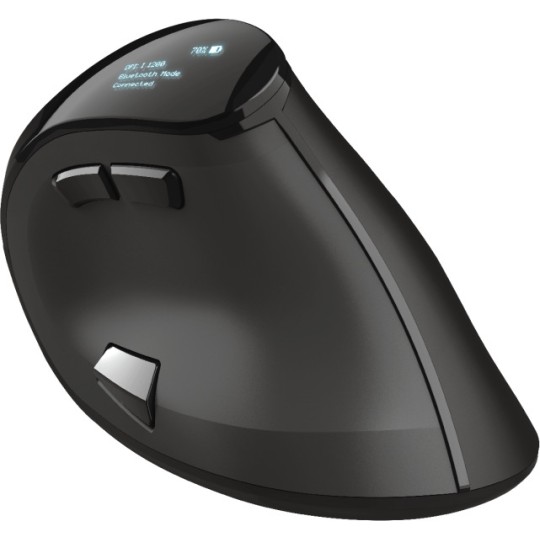 TRUST - VOXX Rechargeable Ergonomic Wireless Mouse (23731) Black