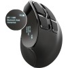 TRUST - VOXX Rechargeable Ergonomic Wireless Mouse (23731) Black