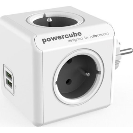 PowerCube Allocacoc USB Original 1202GY/DEOUPC Grey 