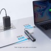 Anker PowerExpand 6 in 1 USB-C Ethernet Adapter, 4K HDMI, 1 Gbps Ethernet, 2 USB 3.0 Data Ports (A83650A1)