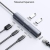 Anker PowerExpand 6 in 1 USB-C Ethernet Adapter, 4K HDMI, 1 Gbps Ethernet, 2 USB 3.0 Data Ports (A83650A1)
