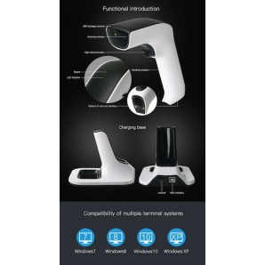 NG Ασύρματο 2D και QR Barcodes Scanner (NG-6510)