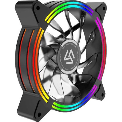 Alseye Halo 4.0 RGB Kit Case Fan 120mm με Σύνδεση 4-Pin Molex / 3-Pin 3τμχ