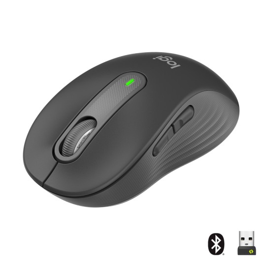 Logitech Signature M650 L Ασύρματο Bluetooth Ποντίκι Graphite (910-006236)