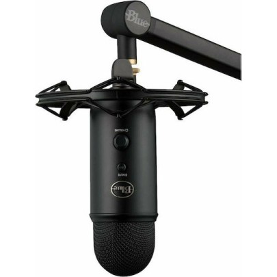 Blue Microphones Πυκνωτικό Μικρόφωνο USB Yeticaster Pro Broadcast Bundle, Shock Mounted/Clip On