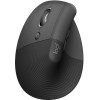 Logitech Lift Left Vertical Ergonomic Wireless Mouse Graphite Black 910-006474
