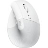 Logitech Lift Vertical Ergonomic Mouse 910-006475 White 