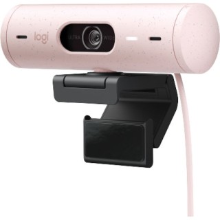 Logitech Brio 500 Web Camera Full HD 1080p με Autofocus Ροζ (960-001421)