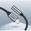 Ugreen Μετατροπέας USB-C male σε 3.5mm female Γκρι (30632)