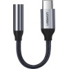 Ugreen Μετατροπέας USB-C male σε 3.5mm female Γκρι (30632) Ugreen Μετατροπέας USB-C male σε 3.5mm female Γκρι (30632)