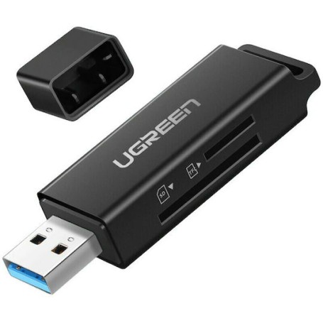 Card Reader UGREEN CM104 USB 3.0 Black (40752)
