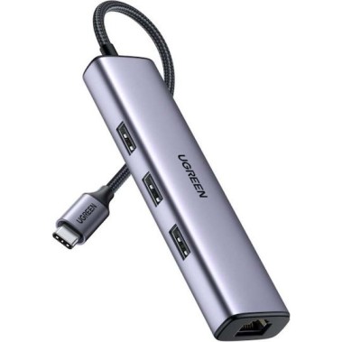 Multi Function Type-C Converter UGREEN CM475 Gray (60600)