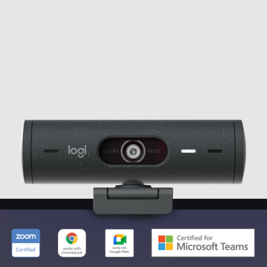 Logitech Brio 500 Full HD Webcam - Graphite (960-001422)