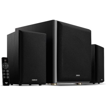 Edifier M601DB Ηχεία Υπολογιστή 2.1 με Bluetooth και Ισχύ 110W σε Μαύρο Χρώμα