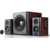 Edifier S350DB Ηχεία Υπολογιστή 2.1 με Ισχύ 150W σε Καφέ Χρώμα
