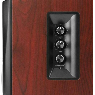 Edifier S350DB Ηχεία Υπολογιστή 2.1 με Ισχύ 150W σε Καφέ Χρώμα