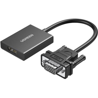 Ugreen CM513 Μετατροπέας VGA male σε HDMI female 50945