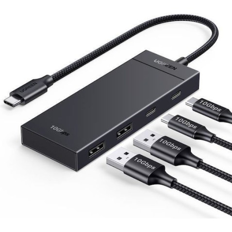 Ugreen 4-Port USB-C & USB-A Hub CM806 Black 35583