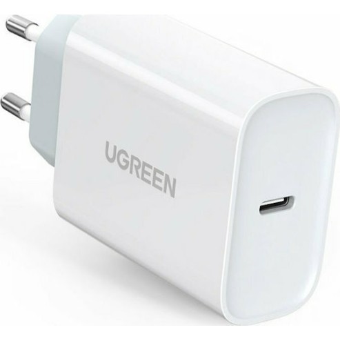 Ugreen CD127 Φορτιστής Χωρίς Καλώδιο USB-C Λευκός (70161) Ugreen CD127 Φορτιστής Χωρίς Καλώδιο USB-C Λευκός (70161)