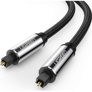 Ugreen Optical Audio Cable TOS male - TOS male Μαύρο 2m (10540) Ugreen Optical Audio Cable TOS male - TOS male Μαύρο 2m (10540)