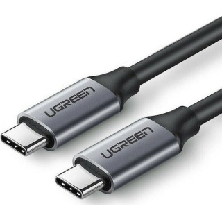 Ugreen Regular USB 3.1 Cable USB-C male - USB-C male Μαύρο 1.5m (50751)