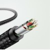 Ugreen Braided 3.5mm to Lightning Cable Μαύρο 1m (70509)