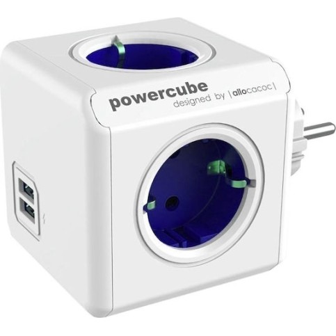 Allocacoc PowerCube | Original USB | Cobalt Blue (1202BL/DEOUPC) Allocacoc PowerCube | Original USB | Cobalt Blue (1202BL/DEOUPC)