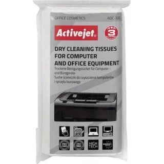 Activejet Στεγνά Μαντηλάκια Καθαρισμού (AOC-300) Activejet Στεγνά Μαντηλάκια Καθαρισμού (AOC-300)
