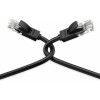 Ugreen Flat U/UTP Cat.6 Καλώδιο Δικτύου Ethernet 2m Μαύρο (50174)