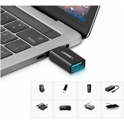 Ugreen USB-C to USB 3.0 Female Adapter Black (20808)