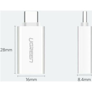 Ugreen USB-C to USB 3.0 Female Adapter Black (20808)