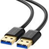 Ugreen USB 3.0 Cable USB-A male - USB-A male 1m (10370)