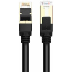 Ugreen F/FTP Cat.7 Καλώδιο Δικτύου Ethernet 2m Μαύρο (11269)
