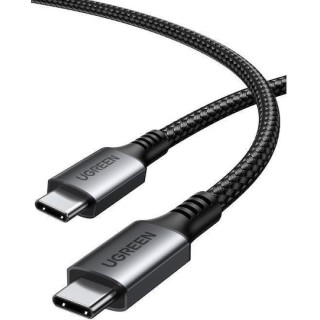 Ugreen USB 2.0 Cable USB-C male - USB-C 60W Μαύρο 1m (15373)