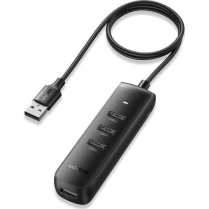 UGreen CM416 USB Hub USB-A σε 4x USB 3.0 5Gps 1m 80657 UGreen CM416 USB Hub USB-A σε 4x USB 3.0 5Gps 1m 80657