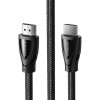 Ugreen HDMI 2.1 Braided Cable HDMI male - HDMI male 3m Μαύρο (80404)